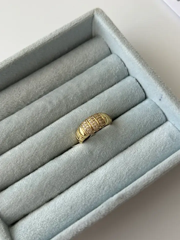 Xuping Bombeli Zirkon Taş Yüzük