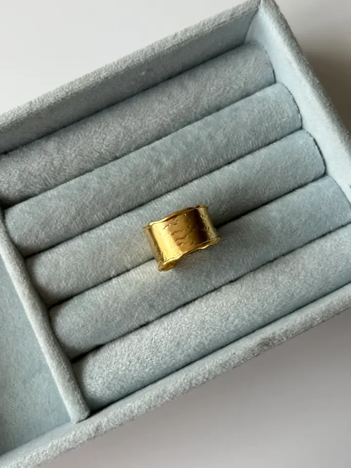 Mat Gold Çuha Yüzük