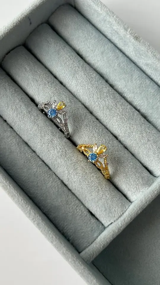 Prenses Serisi Zirkon Taşlı Yüzük