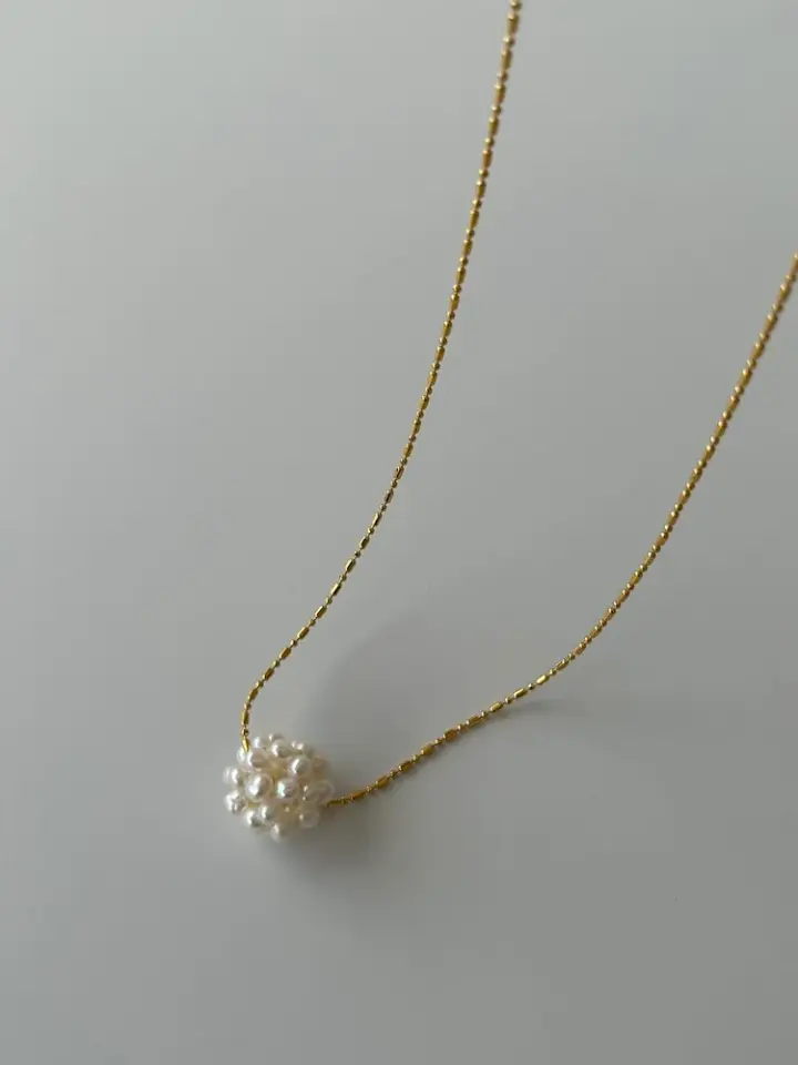 “İnci Çiçeği” Kolye