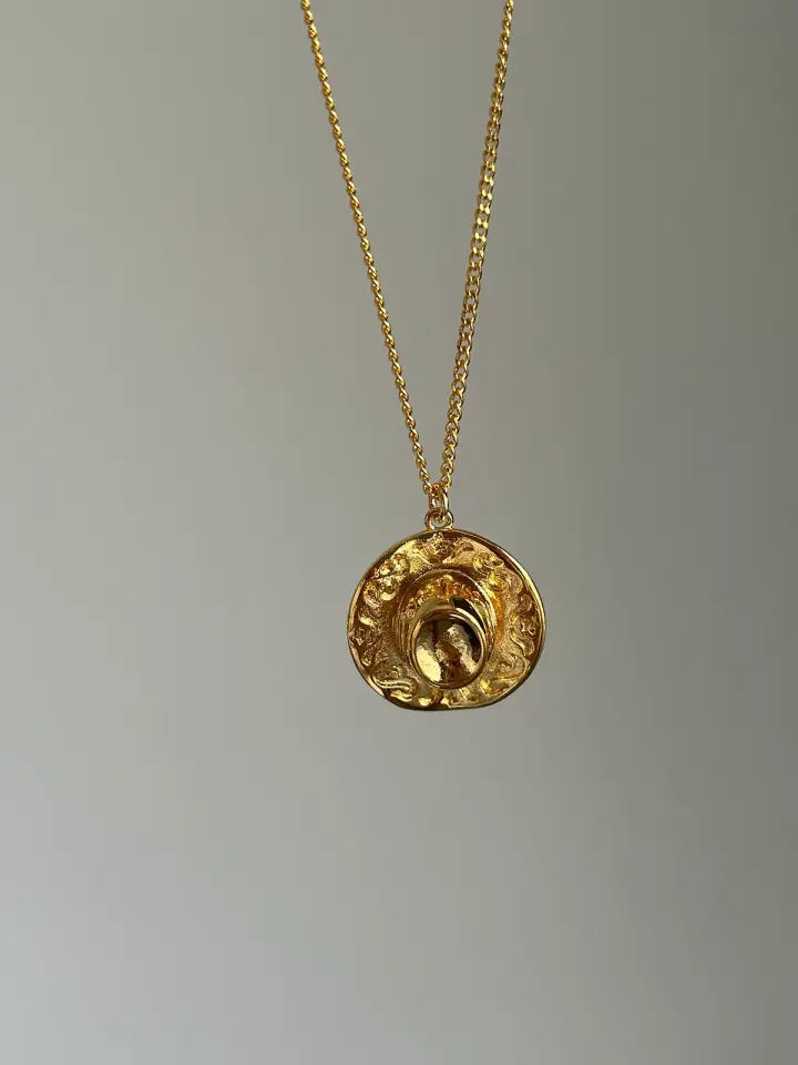 Kovboy Şapka Charm Kolye