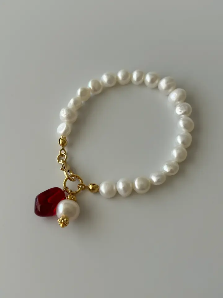 Nar Tanesi İnci Bileklik