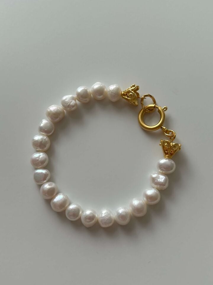 -PEARLY AURA- Serisi İnci Bileklik