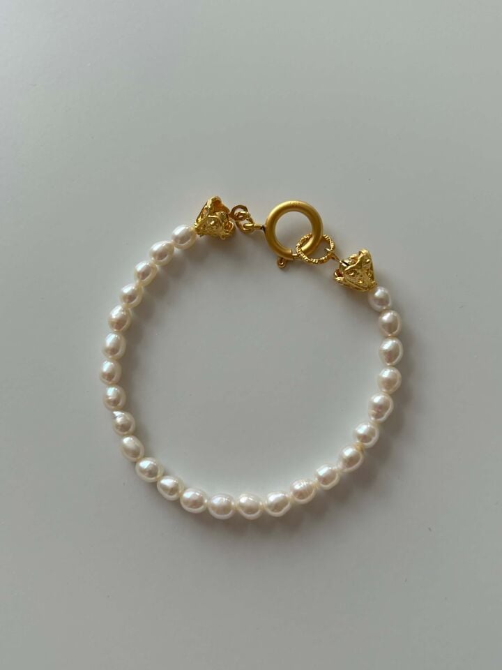 -PEARLY AURA- Serisi İnci Bileklik
