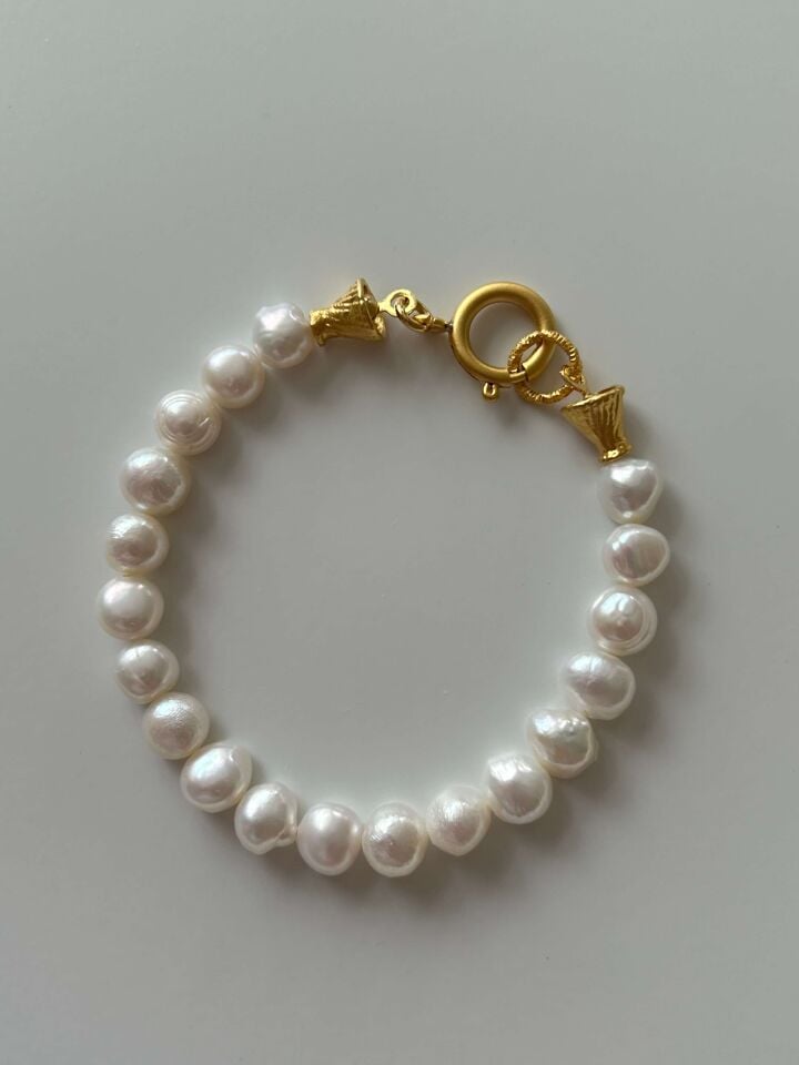 -PEARLY AURA- Serisi İnci Bileklik