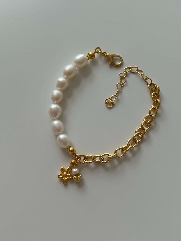 -PEARLY AURA- Serisi İnci Bileklik