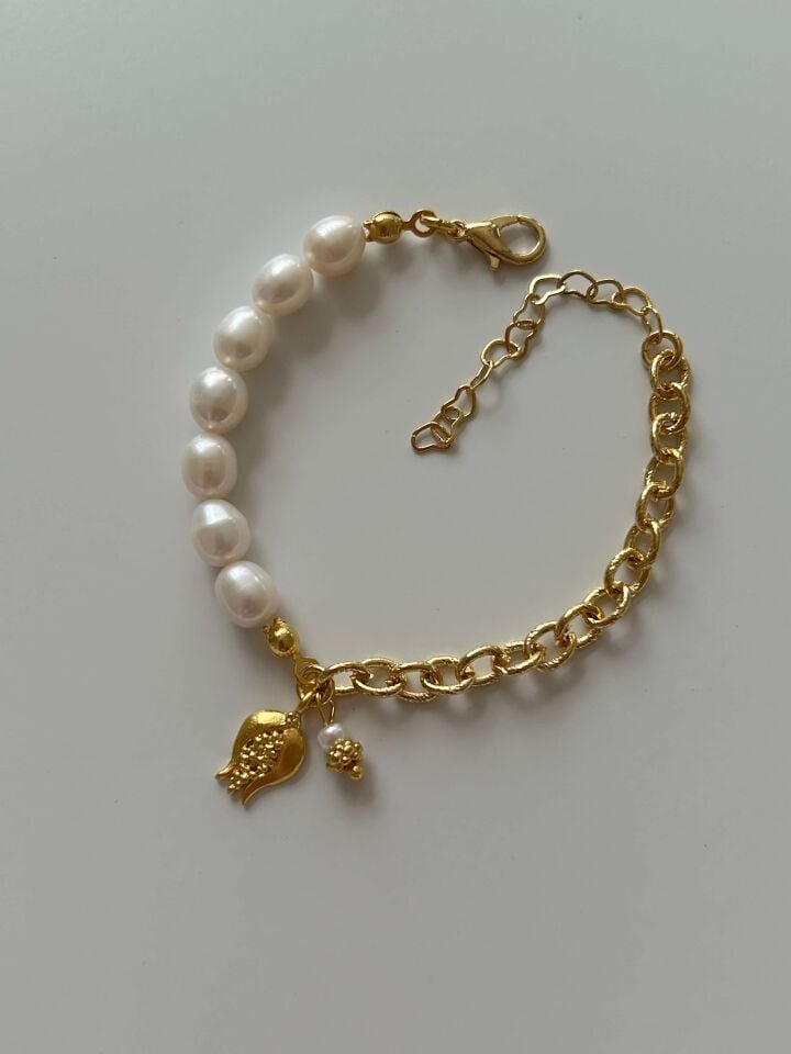 -PEARLY AURA- Serisi İnci Bileklik