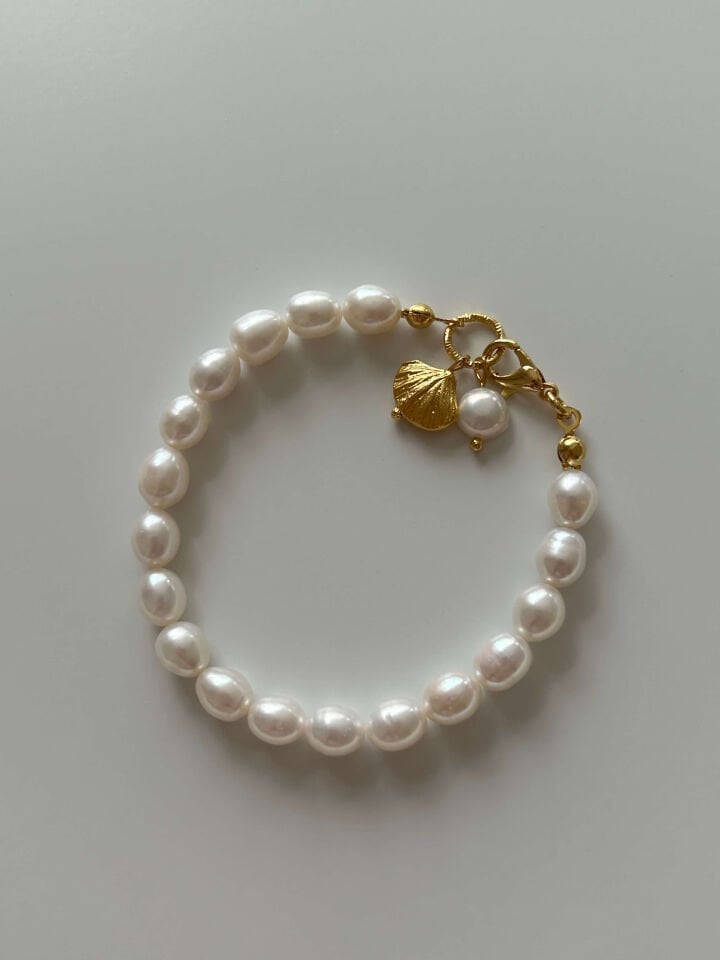 -PEARLY AURA- Serisi İnci Bileklik