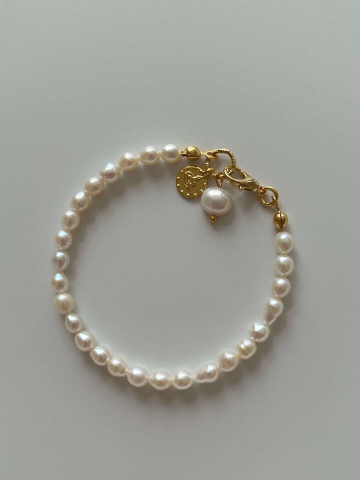 -PEARLY AURA- Serisi İnci Bileklik