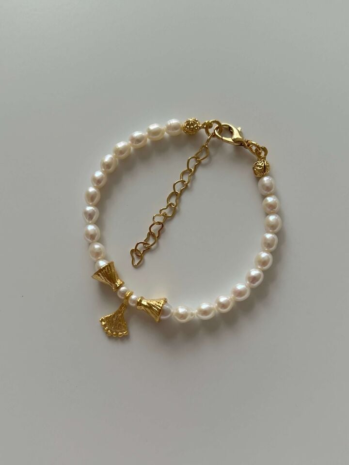 -PEARLY AURA- Serisi İnci Bileklik