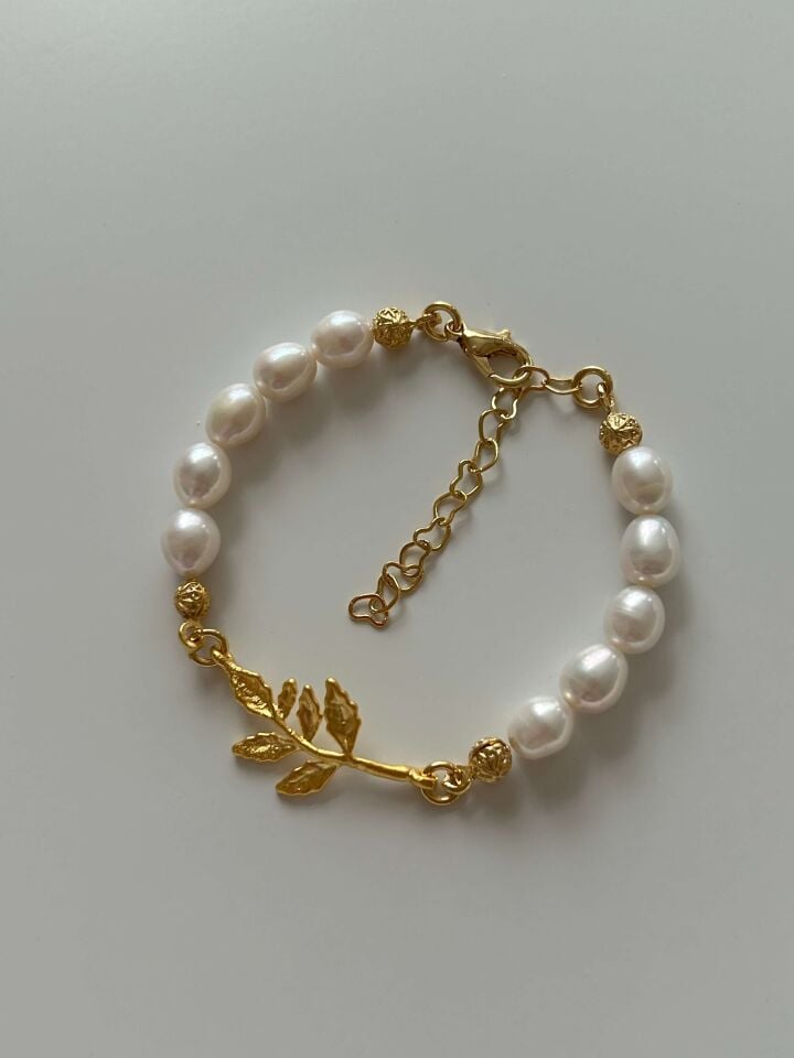 -PEARLY AURA- Serisi İnci Bileklik