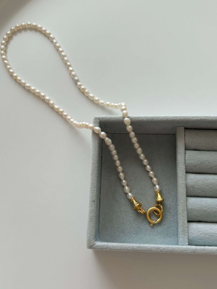 -PEARLY AURA- Serisi İnci Bileklik